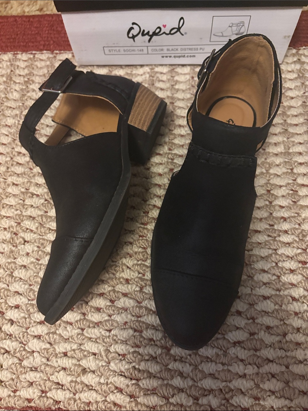 Qupid dress shoes Low Heel
